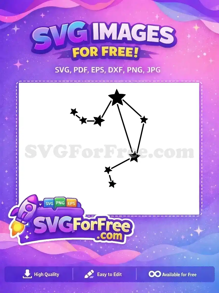 Free Constellation Stars Free Zodiac Magic Esoteric Free SVG