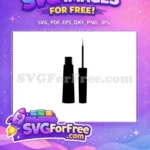 Free Pointed Hat Free Minimalist Style One Free Makeup SVG - Instant Download