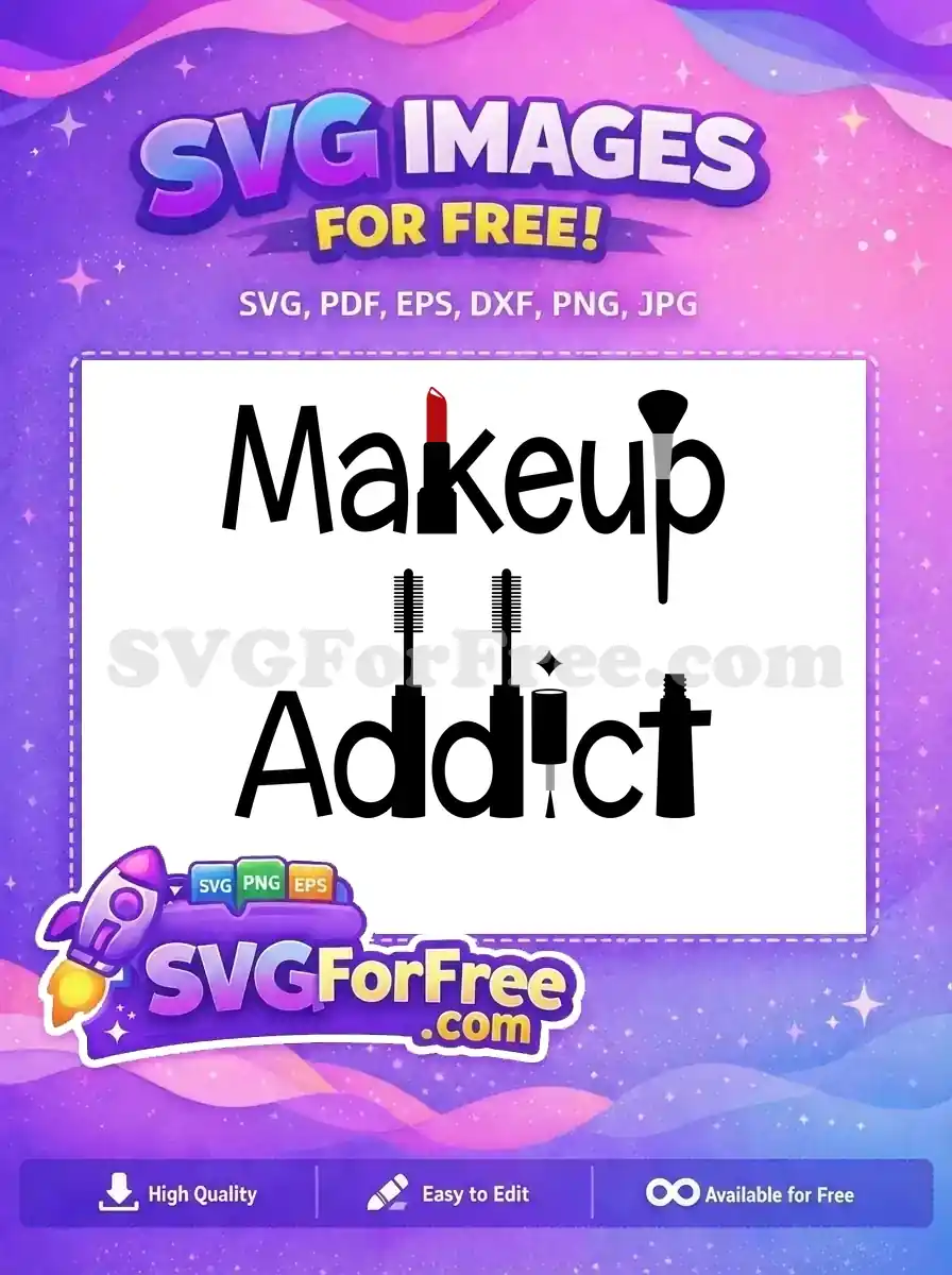 Free Red Lipstick Free Makeup Beauty Cosmetics Free SVG