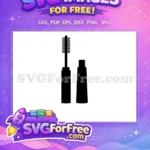 Free Makeup Brush Free Beauty Set Design Free SVG - Instant Download