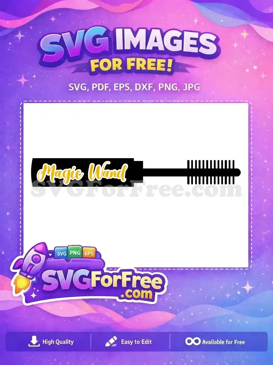 Free Golden Magic Free Wand Elegant Free SVG