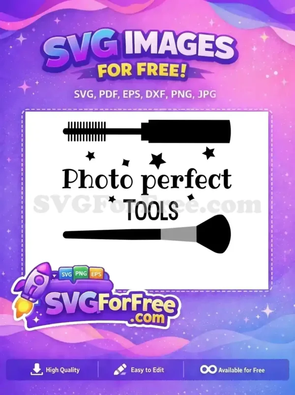 Free Gray Eyelash Free Beauty Eyes Makeup Free SVG