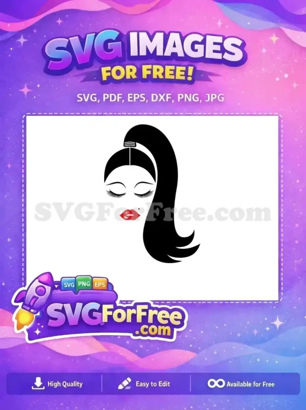 Free Red Lips Free Beauty Makeup Design Free SVG