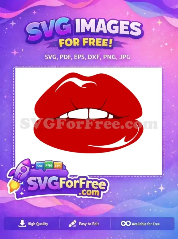 Free Glossy Red Lips Free Makeup Beauty Designs Free SVG Free Glossy Red Lips Free Makeup Beauty Designs Free SVG