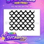 Free Flowing Hair Free Smiling Face Little Mermaid Free SVG 2 - Instant Download