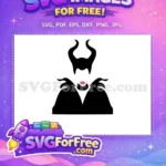 Free Black Horns Free Red Lips Maleficent Free SVG 1 - Instant Download