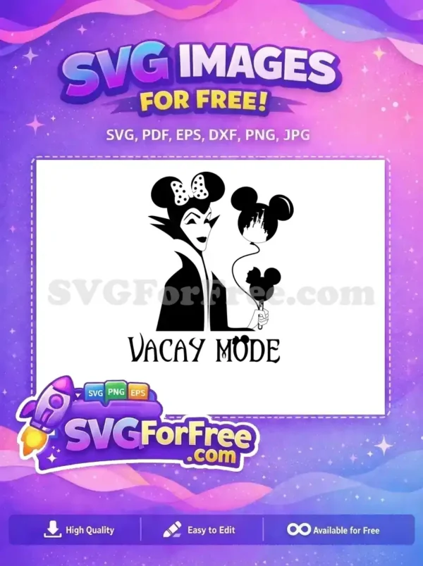 Free Horned Silhouette Free Dark Magic Maleficent Free SVG