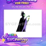 Free Pointing Ring Free Staff Green Maleficent Free SVG - Instant Download