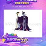 Free Evil Queen Free Crow Staff Maleficent Free SVG - Instant Download