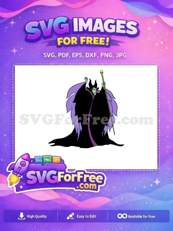 Free Angry Expression Free Staff Holding Maleficent Free SVG Free Angry Expression Free Staff Holding Maleficent Free SVG