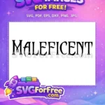 Free Maleficent Horns Free Dark Silhouette Maleficent Free SVG - Instant Download