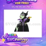 Free Green Skin Free Raven Pet Maleficent Free SVG - Instant Download