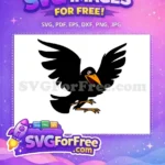 Free Diablo Raven Orange Beak Maleficent Free Angry Bird Free SVG - Instant Download