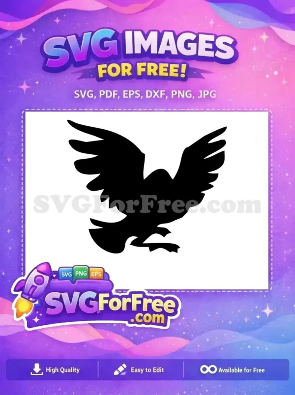 Free Raven Silhouette Free Dark Wings Maleficent Free SVG