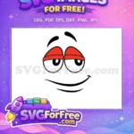 Free Sleepy Eyes Free Red Eyelids Category 1 Free SVG - Instant Download