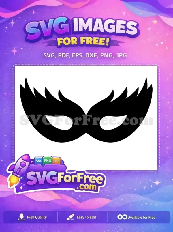 Free Number One Free Mardi Gras Character Free SVG 1