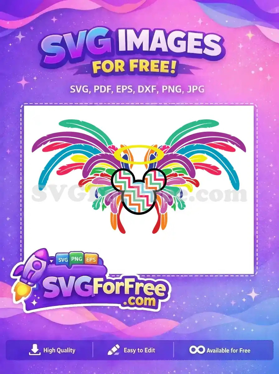 Free Chevron Pattern Free Colorful Feathers Mardi Gras Free SVG