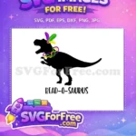 Free Feathered Mask Free Colorful Beads Mardi Gras Free SVG - Instant Download