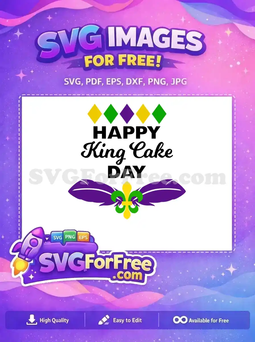Free Gold Diamonds Free Green Fleur Mardi Gras Free SVG