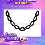Free Detailed Mask Free Purple Gold Mardi Gras Free SVG - Instant Download
