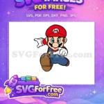Free Pointing Gesture Free Red Hat Mario Free SVG - Instant Download
