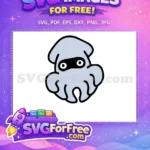 Free Shy Bandit Free Inkling Mario Free SVG - Instant Download