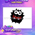 Free Goomba Black Angry Free Mario Character Free SVG - Instant Download