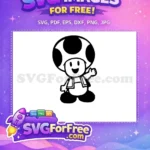 Free Leaping Mario Free Brothers Movie Red Free SVG - Instant Download