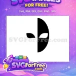 Free Black White Mask Free Superhero Deadpool Free SVG - Instant Download
