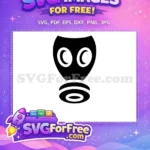 Free Black Mask Free Rounded Eyes Category 1 Free SVG - Instant Download