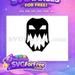 Free Angled Eyes Free Jagged Teeth Category 1 Free SVG - Instant Download