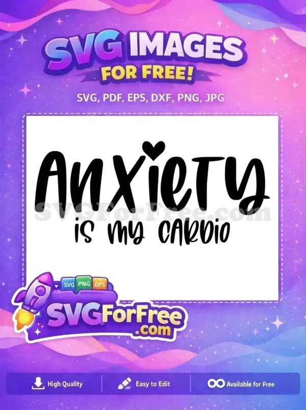 Free Mental Health Free Positive Affirmations Quote Free SVG 1