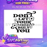 Free Mental Health Free Positive Affirmations Quote Free SVG 5 - Instant Download