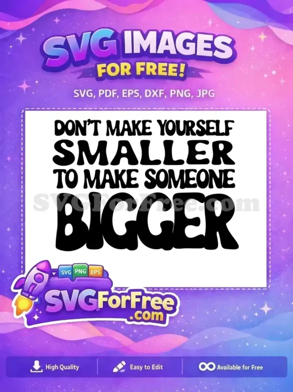 Free Inspirational Quote Free Wavy Black Mental Health Free SVG