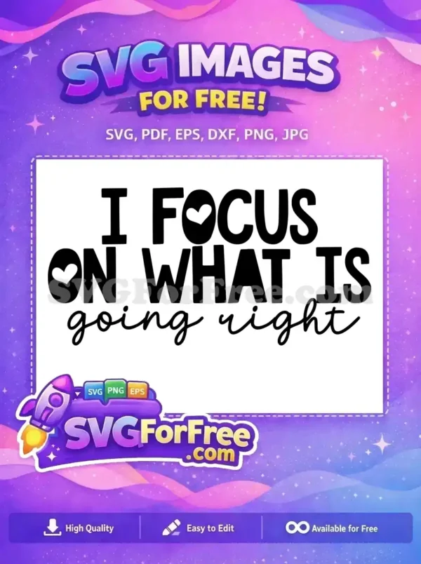 Free Positive Affirmations Free Self-Care Mental Health Free SVG 2