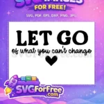 Free Mental Health Quote Free Positive Affirmation Quote Free SVG 1 - Instant Download