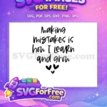 Free Motivational Quote Free Positive Affirmation Mental Health Free SVG - Instant Download