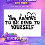 Free Mental Health Matters Free Positive Affirmations Quote Free SVG 3 - Instant Download
