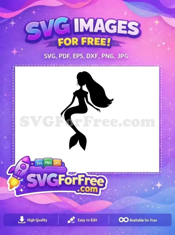 Free Flowing Hair Free Smiling Face Little Mermaid Free SVG 6 Free Flowing Hair Free Smiling Face Little Mermaid Free SVG 6