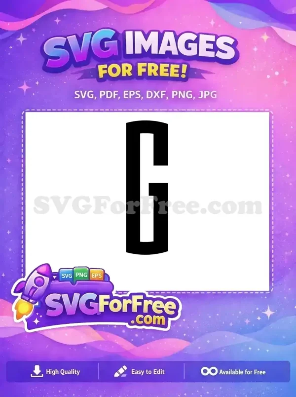 Free Letter G Free Initial Alphabet Movie Free SVG