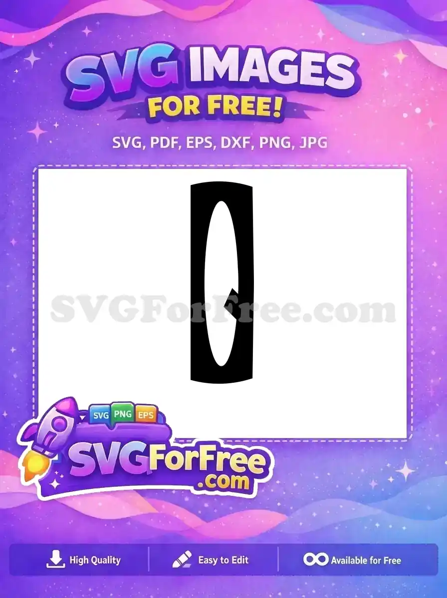 Free Letter Q Free Outline Little Mermaid Free SVG
