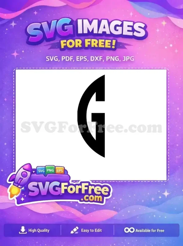 Free Letter G Initial Free Monogram Disney Free SVG