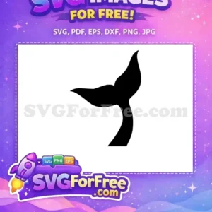 Free Black Silhouette Free Mermaid Tail Ocean Free SVG Free Black Silhouette Free Mermaid Tail Ocean Free SVG