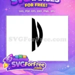 Free Abstract Graphic Free Initial Simple Letter Free SVG - Instant Download
