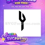 Free Black Mermaid Tail Free Minimalist Silhouette Mermaid Free SVG - Instant Download