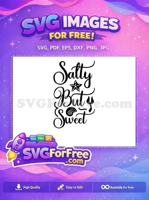 Free Cute Mermaid Free Silhouette Undersea Free SVG 4