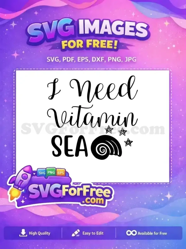 Free Starfish Detail Free Seashell Detail Summer Free SVG