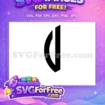Free Abstract Monogram Free Letter Logo Initial Free SVG - Instant Download
