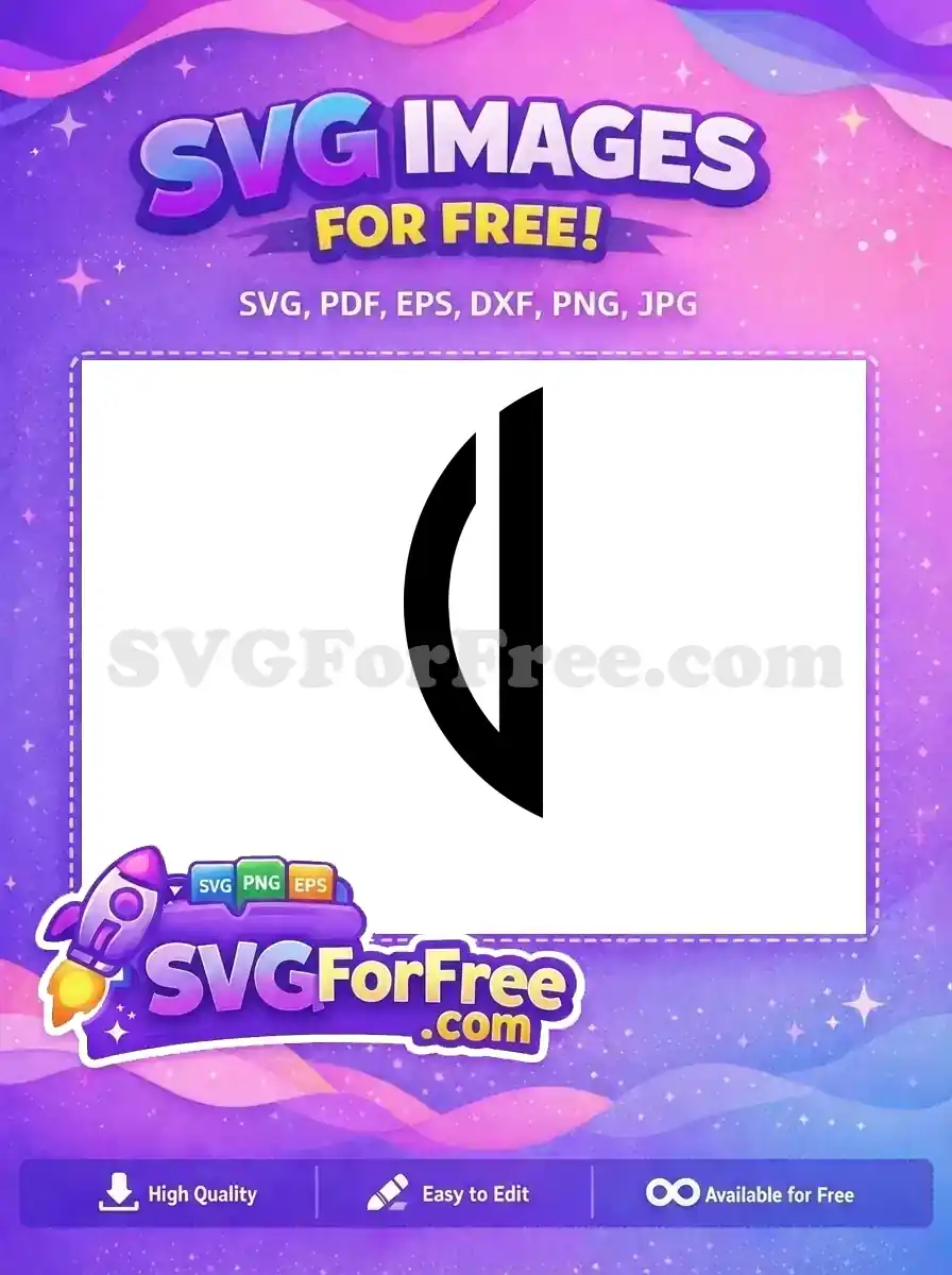 Free Abstract Initial Free Letter Minimalist Logo Free SVG