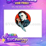 Free Masked Killer Free Knife Reflection Michael Myers Free SVG - Instant Download